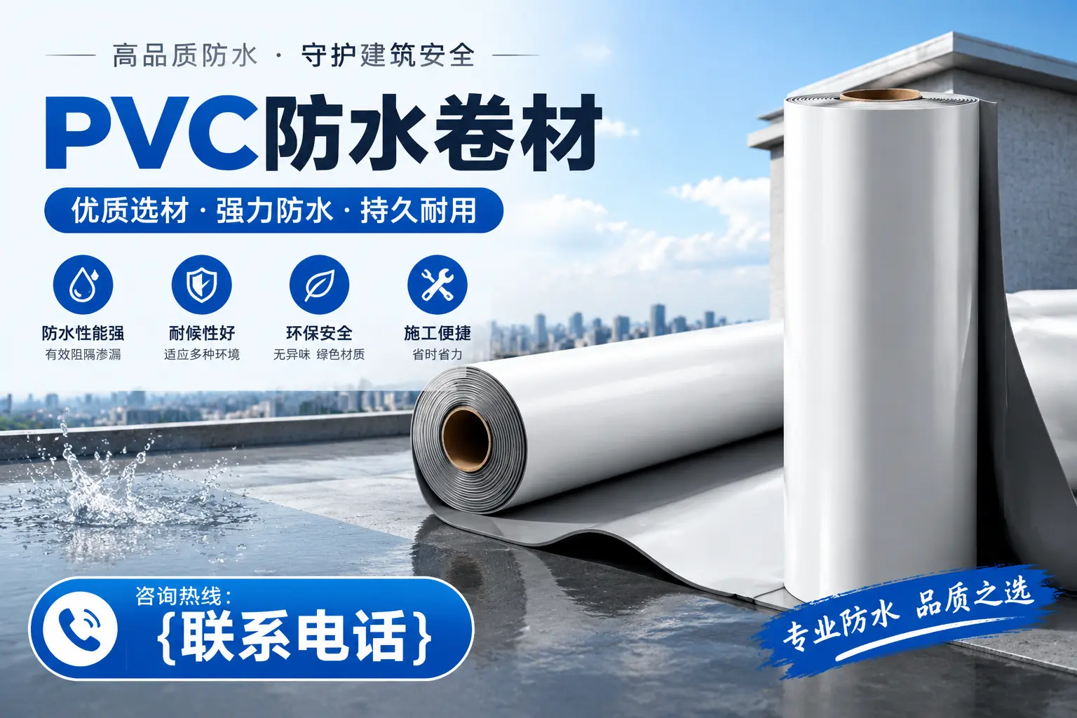PVC防水卷材的选购技巧与注意事项，助您在德阳找到合适产品