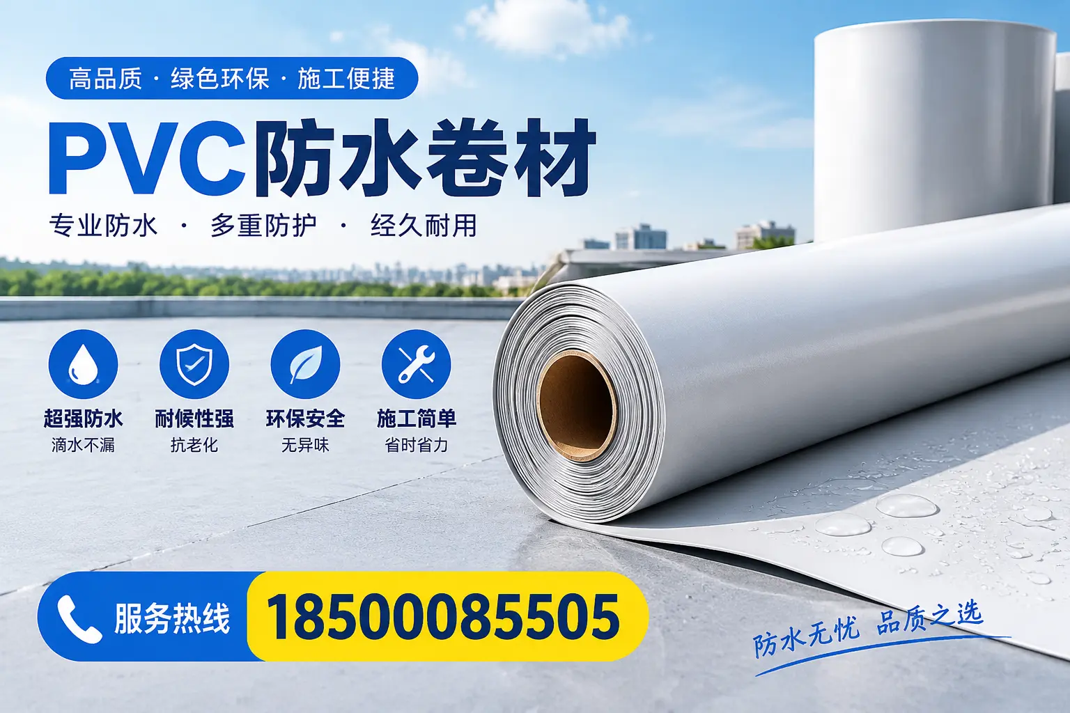 选用PVC防水卷材时需要避开的常见误区，特别是在德阳