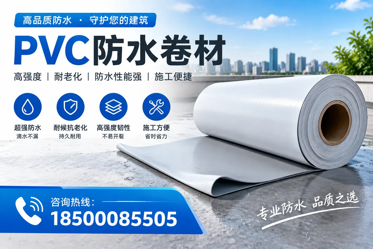 如何评估德阳的pvc防水卷材质量？
